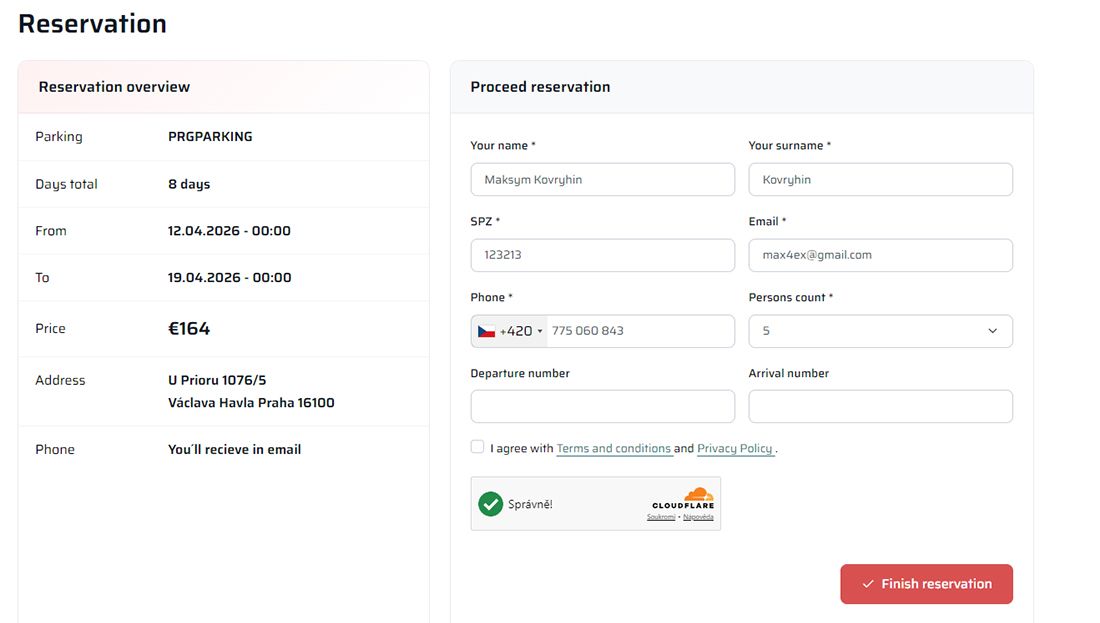 3. Reserve en línea