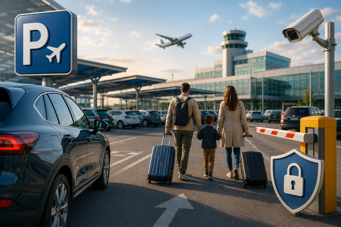 Prague Airport parking promo code - affordable, safe parking without the hassle