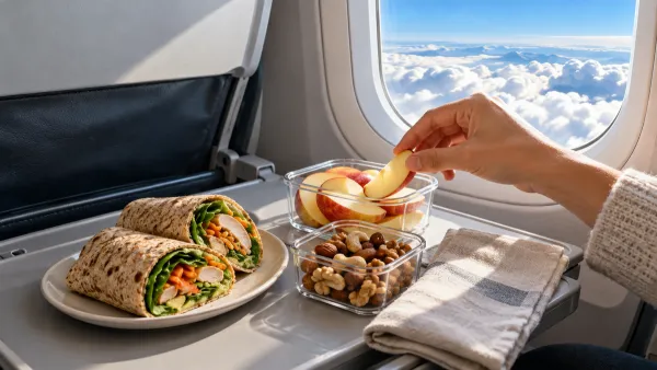 Food on a Plane: What Gets Through Security and Saves You Money?